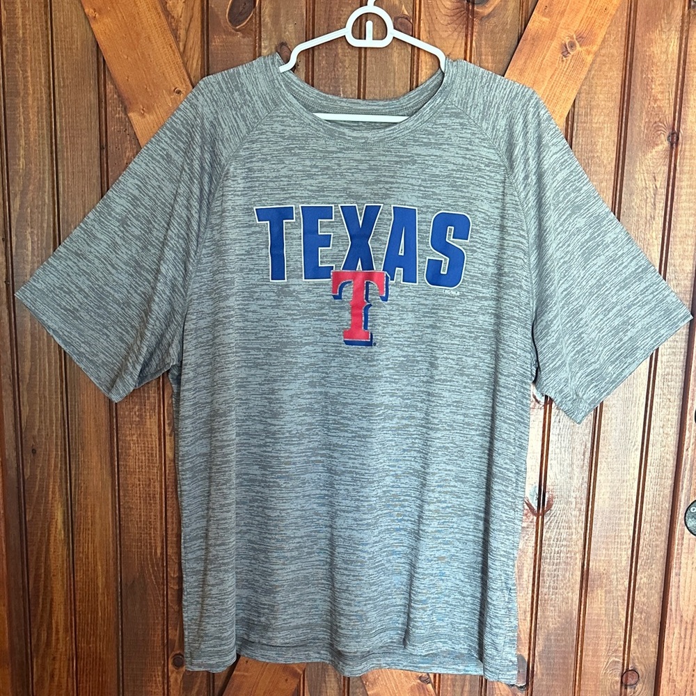 Gray Texas Rangers T-Shirt